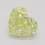1.01 Ct. Fancy Intense Yellow Heart Diamond