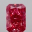 2.97 Ct. Fancy Deep  Pink Radiant Lab Grown Diamond