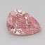 0.98 Ct. Fancy Vivid Pink Pear Lab Grown Diamond