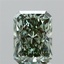 2.05 Ct. Fancy Vivid  Green Radiant Lab Grown Diamond