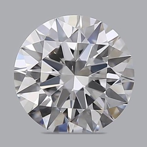 Round diamond — real photo
