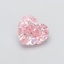 2.09 Ct. Fancy Intense  Pink Heart Lab Grown Diamond