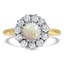 Edwardian Opal Cocktail Ring