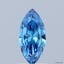 0.73 Ct. Fancy Vivid Blue Marquise Lab Grown Diamond