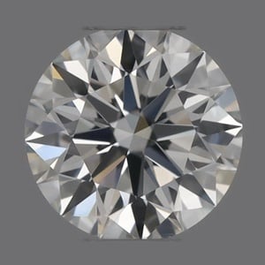Round diamond — real photo