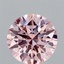 2.07 Ct. Fancy Intense Pink Round Lab Grown Diamond
