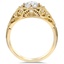 Glamorous Art Deco Diamond Ring, smallside view