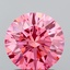 1.59 Ct. Fancy Vivid Pink Round Lab Grown Diamond