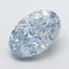 3.52 Ct. Fancy Blue Oval Lab Grown Diamond