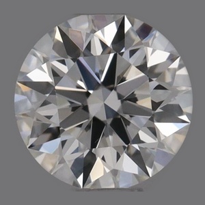 Round diamond — real photo