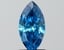 1.17 Ct. Fancy Vivid Blue Marquise Lab Grown Diamond