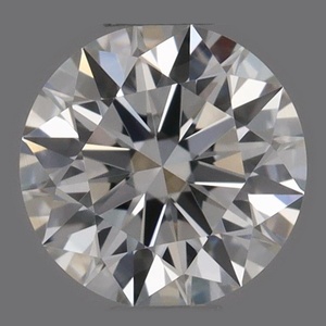 Round diamond — real photo