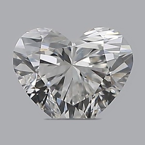 Heart diamond — real photo