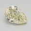 1.13 Ct. Fancy Yellow Pear Lab Grown Diamond