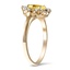 The Nottinghill Ring, smalltop view on a hand