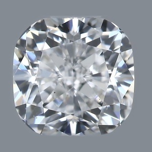Cushion diamond — real photo