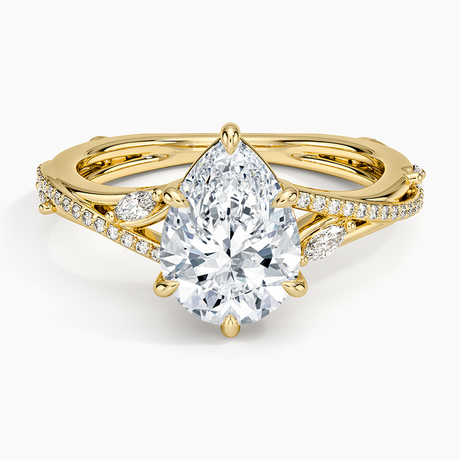 Begonia Vine Diamond Ring (1/4 ct. tw.)