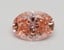 1.20 Ct. Fancy Vivid Pink Oval Lab Grown Diamond