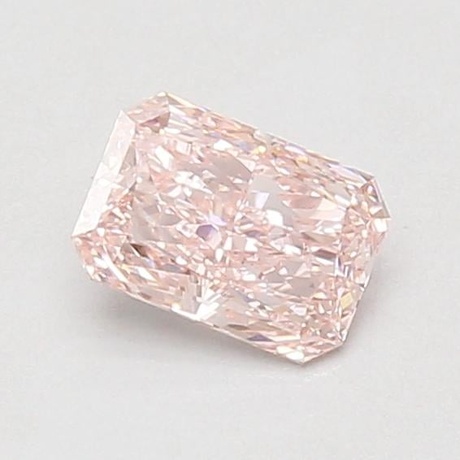 0.68 Ct. Fancy Vivid Pink Radiant Lab Grown Diamond
