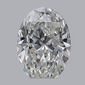 Oval diamond — real photo