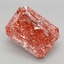 6.29 Ct. Fancy Vivid Pink Radiant Lab Grown Diamond