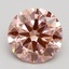 3.00 Ct. Fancy Intense Pink Round Lab Grown Diamond