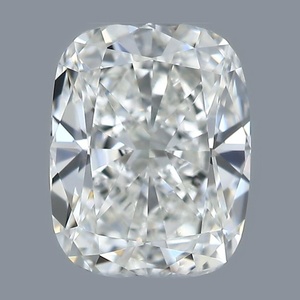 Cushion diamond — real photo