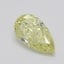 0.69 Ct. Fancy Yellow Pear Diamond