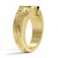 Engraved Butterfly Marquise Diamond Ring, smallside view