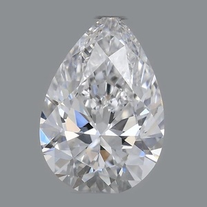 Pear diamond — real photo