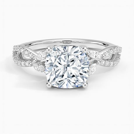 18K White Gold Luxe Willow Diamond Ring (1/4 ct. tw.)