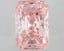 2.42 Ct. Fancy Vivid  Pink Radiant Lab Grown Diamond
