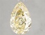 3.09 Ct. Fancy Intense Yellow Pear Lab Grown Diamond