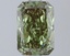 1.51 Ct. Fancy Vivid Green Radiant Lab Grown Diamond
