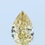 0.53 Ct. Fancy Yellow Pear Lab Grown Diamond