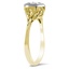 The Baily Ring, smalltop view on a hand