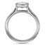 Milgrained Bezel Ring, smallside view