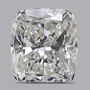 Cushion diamond — real photo