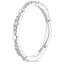 Platinum Dolce Diamond Ring, smallside view