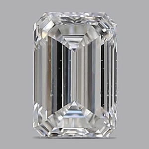 Emerald diamond — real photo