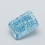 1.03 Ct. Fancy Vivid  Blue Radiant Lab Grown Diamond