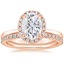 14KR Moissanite Vienna Diamond Bridal Set (1/2 ct. tw.), smalltop view