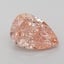 2.07 Ct. Fancy Vivid Pink Pear Lab Grown Diamond