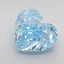 2.40 Ct. Fancy Intense Blue Heart Lab Grown Diamond