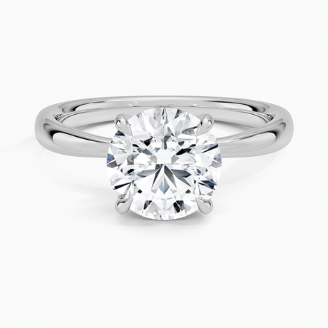 Platinum Freesia 2.7mm Solitaire Ring