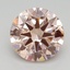 2.50 Ct. Fancy Intense Pink Round Lab Grown Diamond