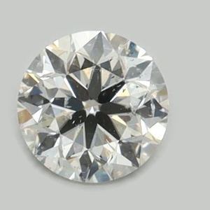 Round diamond — real photo