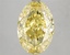 5.01 Ct. Fancy Intense Yellow Oval Lab Grown Diamond