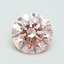 3.30 Ct. Fancy Intense Pink Round Lab Grown Diamond