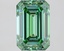 1.85 Ct. Fancy Vivid Green Emerald Lab Grown Diamond